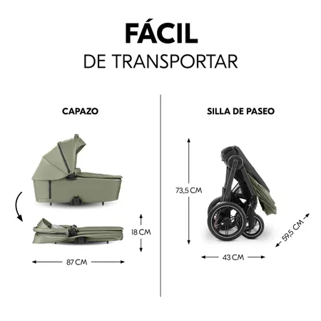 Fácil de transportar