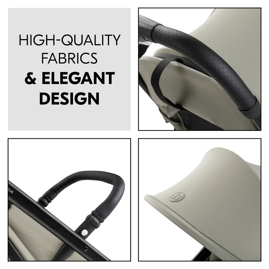 High-quality fabrics and elegant design