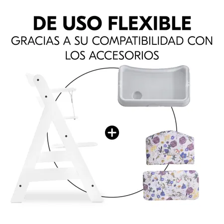 Flexible ya que es compatible con otros accesorios