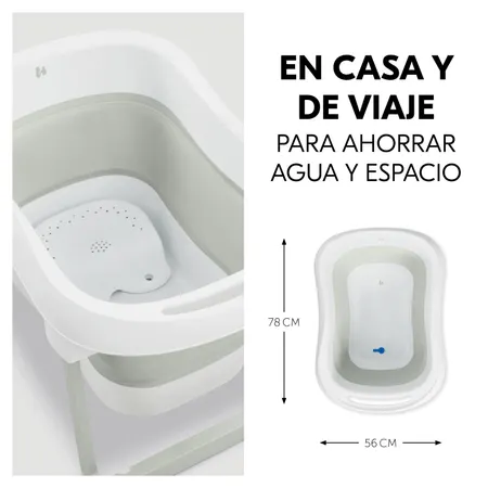 Bañera para bebés para uso interior y exterior