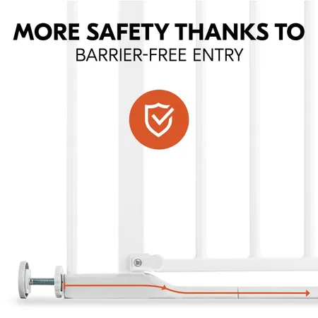 More safety thanks to barrier-free entry