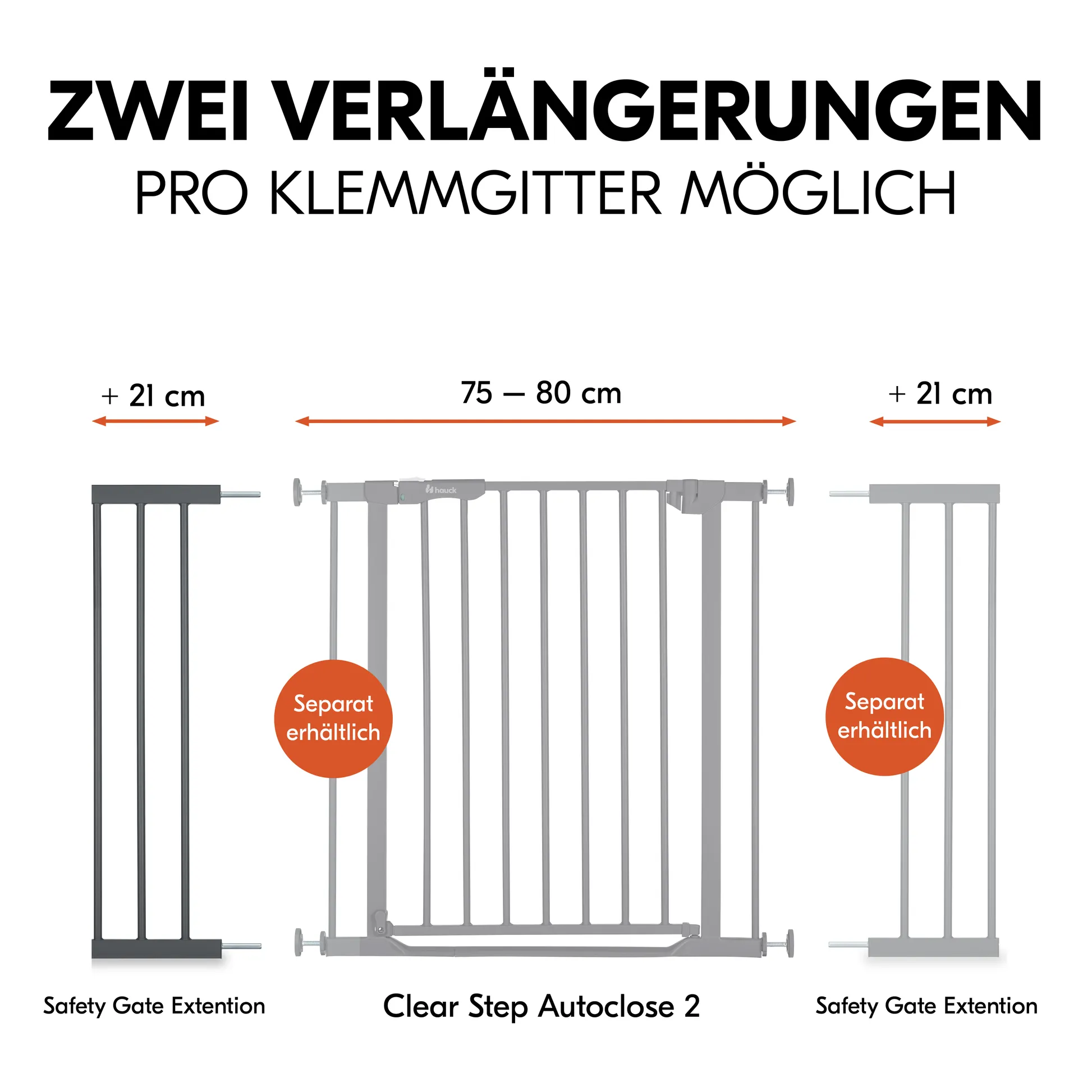 Safety Gate Extension 21 cm