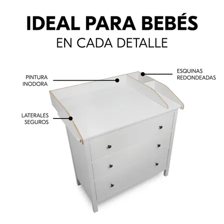 Diseñado para bebés en cada detalle