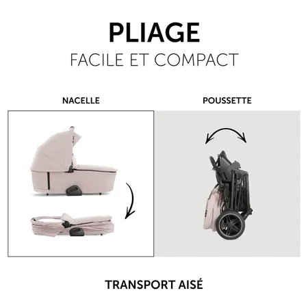 Pliage facile et compact