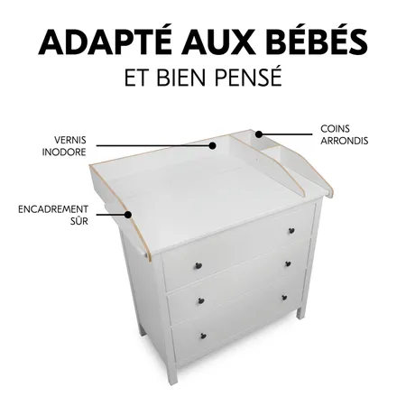 Totalement adapté aux bébés et bien conçu