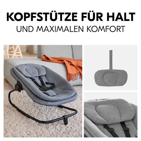 Kopfstütze für Halt und maximalen Komfort