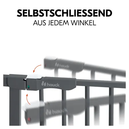 Selbstschließend aus jedem Öffnungswinkel