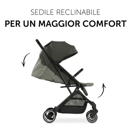 Extra comfort con posizione seduta e nanna