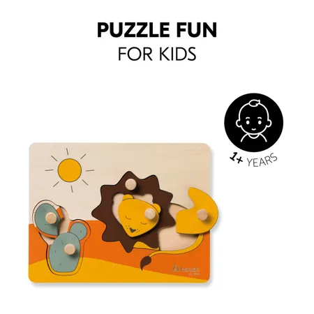 Puzzle fun for 1 year olds