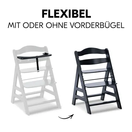 Flexibel nutzbar mit oder ohne Vorderbügel