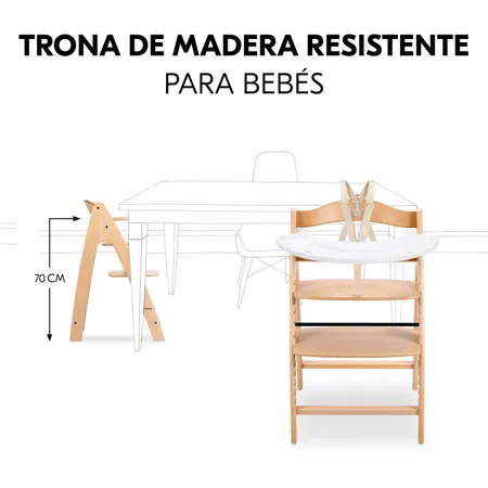 Trona robusta infantil