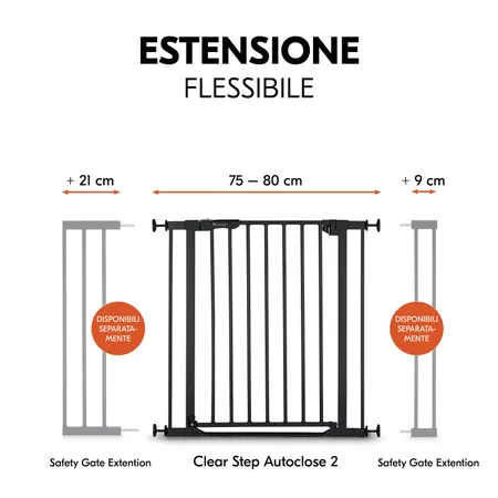 Estensibile grazie alle prolunghe separate