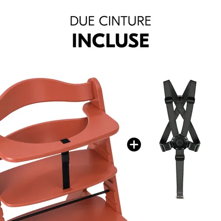 Maggior sicurezza grazie al sistema di cinture