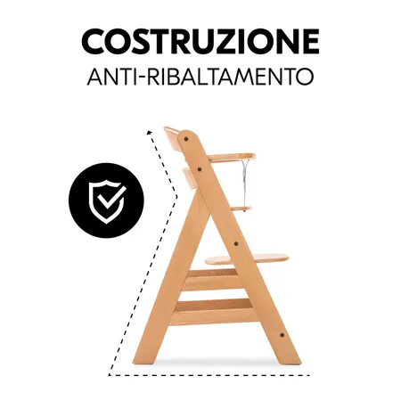 A prova di ribaltamento, grazie alla sua stabilità