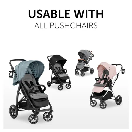 For pushchairs and bike trailers