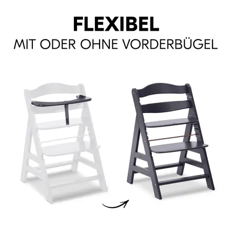 Flexibel nutzbar mit oder ohne Vorderbügel