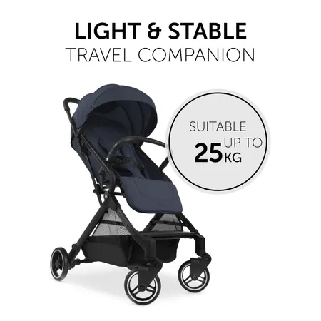 Light, handy and robust hauck pushchair