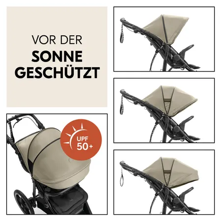 Vor der Sonne geschützt