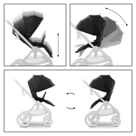 Seduta confortevole in due direzioni di marcia