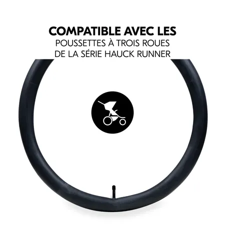 Compatible avec les poussettes hauck Runner