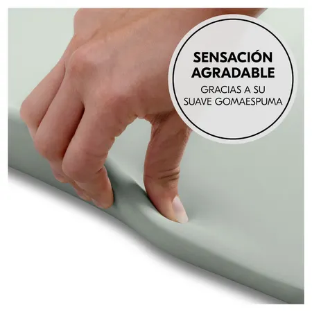 Agradable sensación gracias a la espuma PUR