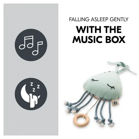 Fall asleep gently with the music box