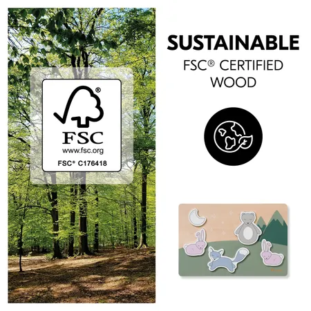 Sustainable toy made of FSC®-certified wood