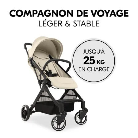 Poussette hauck légère, manibale et robuste