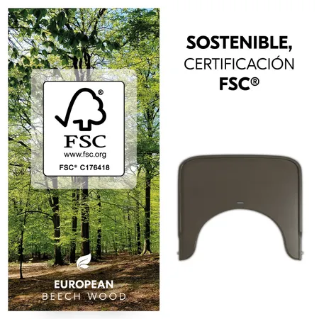 Madera sostenible y con certificación FSC®