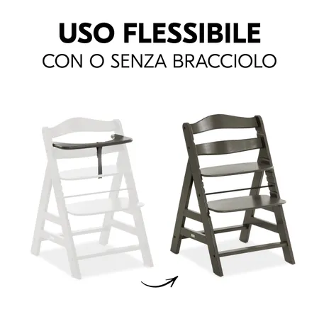 Utilizzo flessibile con o senza barra frontale