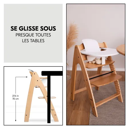 Convient à presque toutes les tables