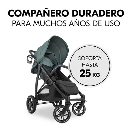 Soporta hasta 25 kg y su uso es duradero