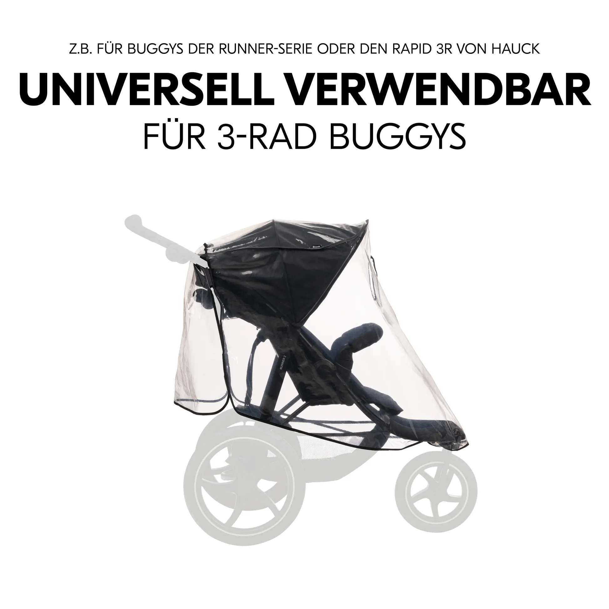 Pushchair Raincover 3W