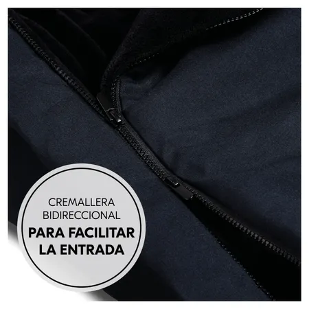 Cremallera de dos vías