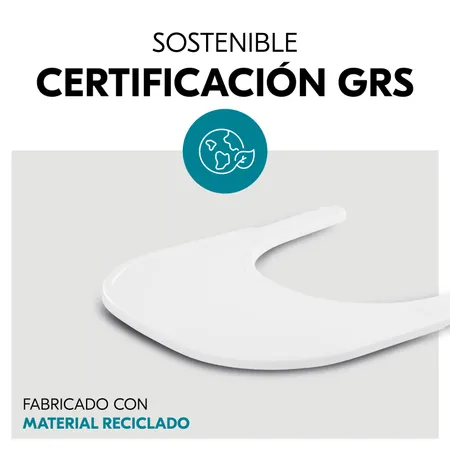 Bandeja de comida con certificado GRS