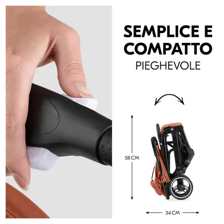 Pieghevole e portatile per un viaggio facile