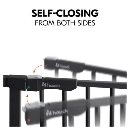 Self-closing from both sides