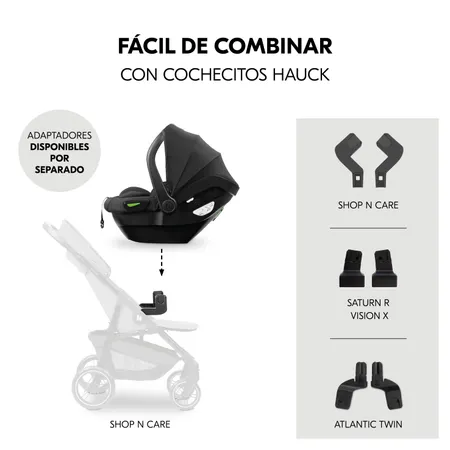 Fácil de combinar con carritos hauck