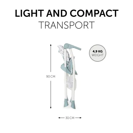 Fácil y compacta de transportar
