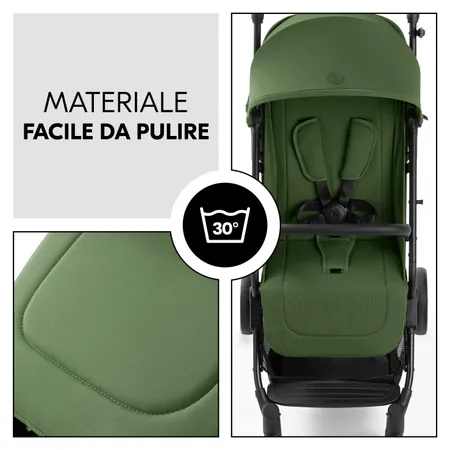 Materiale di facile manutenzione e lavabile