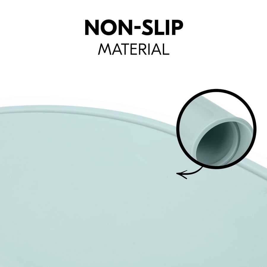 Good grip thanks to non-slip material