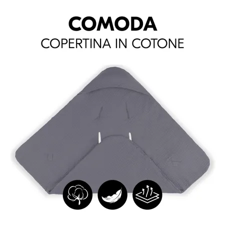Comoda copertina in cotone per tutte le stagioni