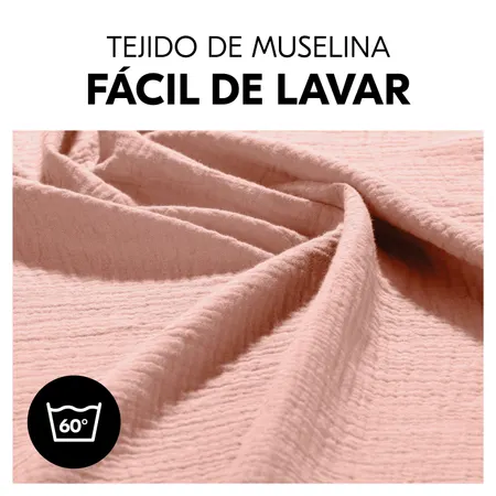 Tejido de muselina de fácil cuidado