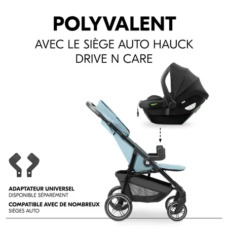 Compatible avec de nombreux sièges auto pour bébés