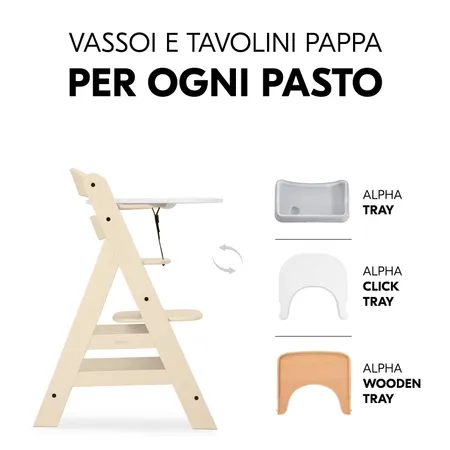 Vassoi coordinati disponibili separatamente