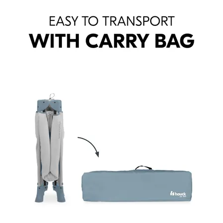 Easy to transport with a carry bag