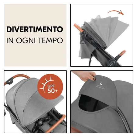 Praticità in tutte le condizioni atmosferiche