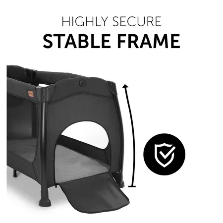 Stable thanks to a-shaped frame