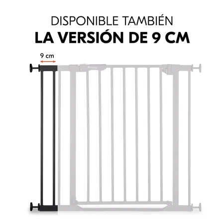 Extensión de 9 cm también disponible