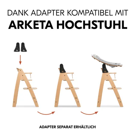 Adapter für den Arketa Hochstuhl